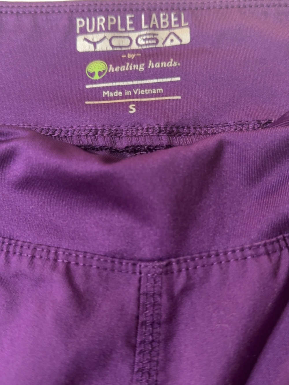 Purple Healing Hands Scrub Set Size SMALL